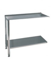 Entry/Exit Table with Undershelf